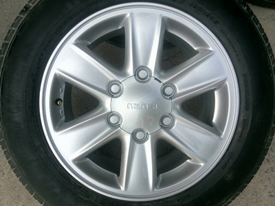 ขายล้อแม็กISUZU All New ขอบ16พร้อมยาง215/65/16 ปี13  4 ล้อ