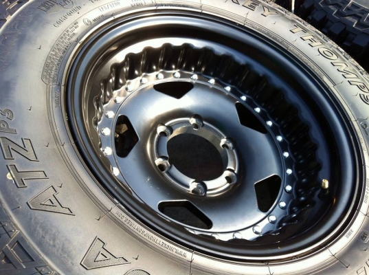 ยาง Mickey Thompson ATZp3 ขนาด 265 75 r16 +แม็กลาย Work