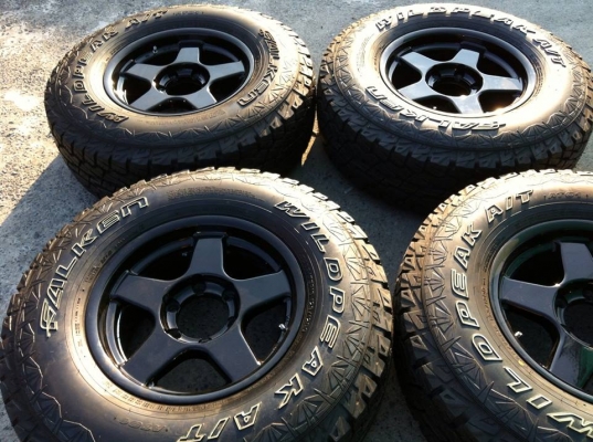 ยาง FALKEN Wildpeak A/T 265 75 r16 พร้อมแม็กลาย ฺBradley ขอบ16 x8 ยาง FALKEN Wildpeak A/T 265 75 r16 พร้อมแม็กลาย ฺBradley ขอบ16 x8