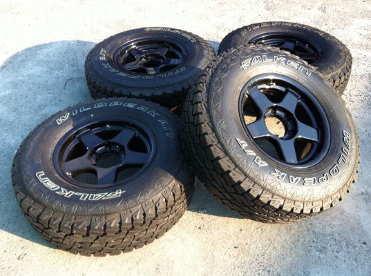 ยาง FALKEN Wildpeak A/T 265 75 r16 พร้อมแม็กลาย ฺBradley ขอบ16 x8 ยาง FALKEN Wildpeak A/T 265 75 r16 พร้อมแม็กลาย ฺBradley ขอบ16 x8