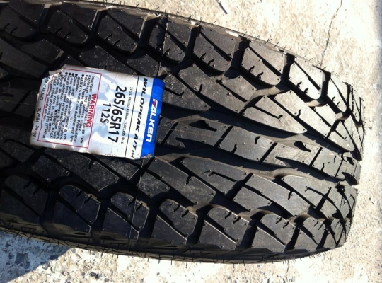 FALKEN  Wildpeak A/T ขนาด 265 65 r17  +แม็กขอบ17 x9 ET-0