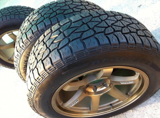 ขาย Mickey Thomson STZ ขนาด 275 55 r20 +แม็ก TE37 ก้านยก 20x10