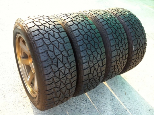 ขาย Mickey Thomson STZ ขนาด 275 55 r20 +แม็ก TE37 ก้านยก 20x10