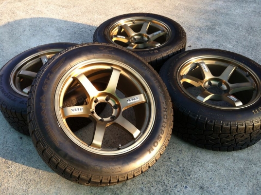 ขาย Mickey Thomson STZ ขนาด 275 55 r20 +แม็ก TE37 ก้านยก 20x10