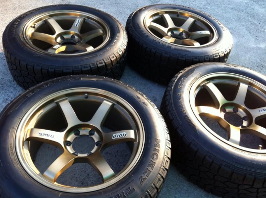 ขาย Mickey Thomson STZ ขนาด 275 55 r20 +แม็ก TE37 ก้านยก 20x10