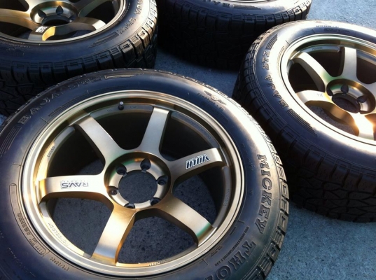 ขาย Mickey Thomson STZ ขนาด 275 55 r20 +แม็ก TE37 ก้านยก 20x10