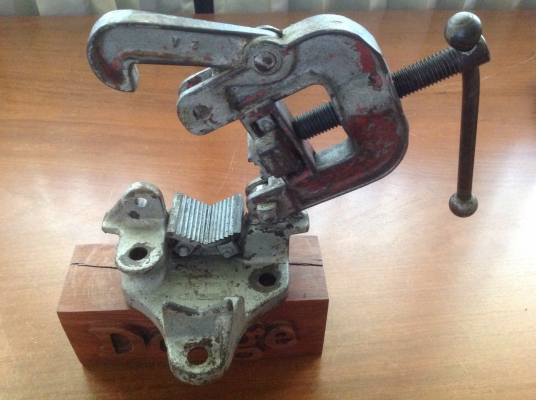 ขายปากกาจับท่อแบบตั้งโต๊ะ Vintage Ridgid