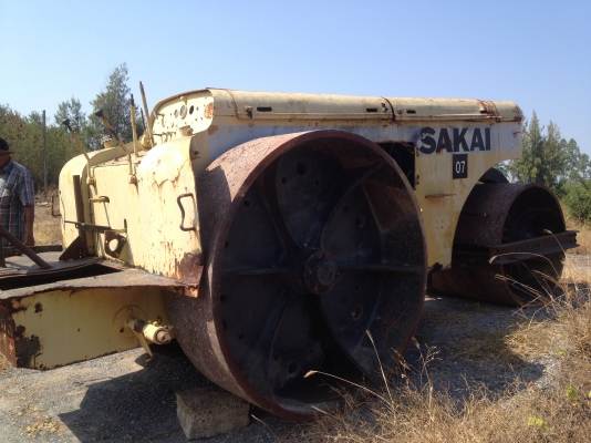 ขายรถบด 3 ล้อเหล็ก