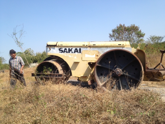 ขายรถบด 3 ล้อเหล็ก