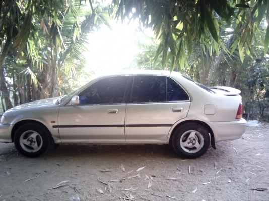 ต้องการใช้ตังครับ(เจ้าของขายเอง) ขาย honda City เครื่อง 1500 หัวฉีด ปี 1998 ติด lpg ลงเล่มเเล้ว ต้องการใช้ตังครับ(เจ้าของขายเอง) ขาย honda City เครื่อง 1500 หัวฉีด ปี 1998 ติด lpg ลงเล่มเเล้ว