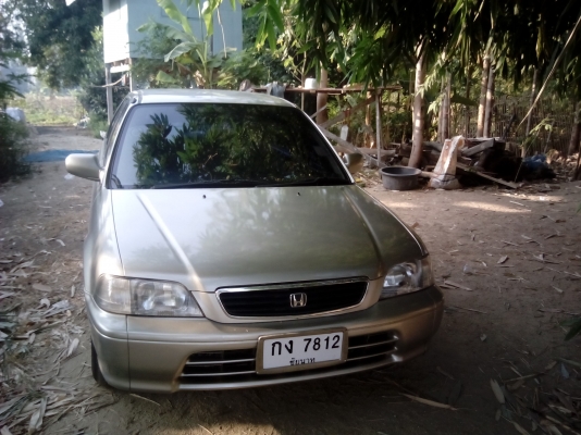 ต้องการใช้ตังครับ(เจ้าของขายเอง) ขาย honda City เครื่อง 1500 หัวฉีด ปี 1998 ติด lpg ลงเล่มเเล้ว