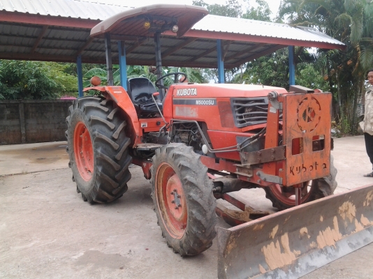 KUBOTA M5000 หาง6 ใบดัน เล่มพร้อม 3พันก่าชั่วโมง