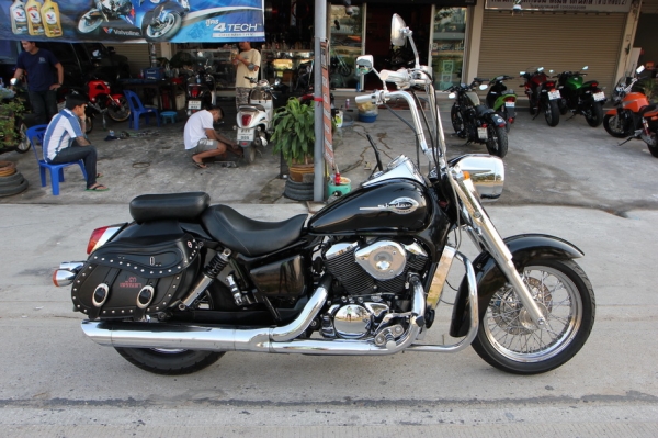 ขาย Shadow Classic400cc.  แต่งhd สรรพสามิตแท้