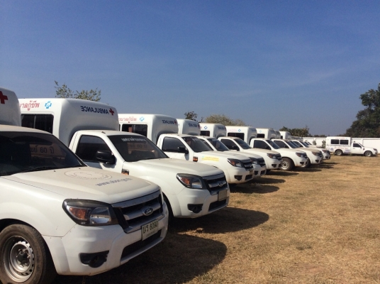 รถพยาบาล ครบสัญญา ราคาพิเศษ ขายยกล็อต