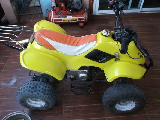 ATV 90cc ใช้งานได้ปกติ เครื่องติดขี่ได้ เกียร์ออโต้ บีดอย่างเดียว 8500 ATV 90cc ใช้งานได้ปกติ เครื่องติดขี่ได้ เกียร์ออโต้ บีดอย่างเดียว 8500