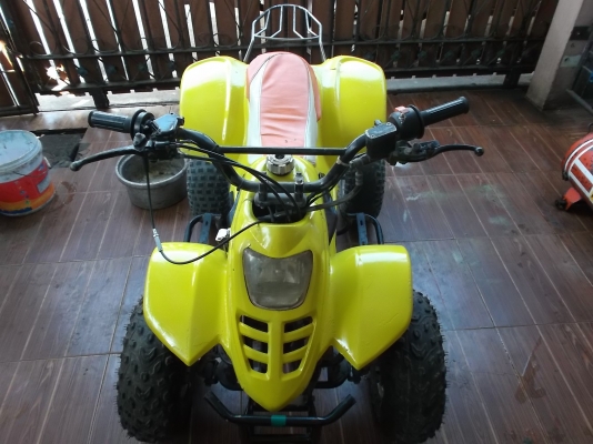 ATV 90cc ใช้งานได้ปกติ เครื่องติดขี่ได้ เกียร์ออโต้ บีดอย่างเดียว 8500 ATV 90cc ใช้งานได้ปกติ เครื่องติดขี่ได้ เกียร์ออโต้ บีดอย่างเดียว 8500