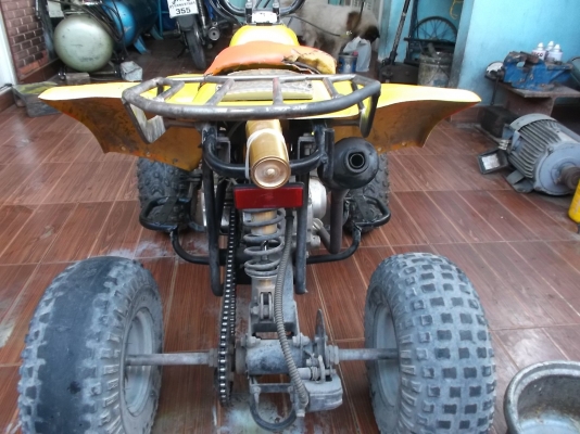 ATV 90cc ใช้งานได้ปกติ เครื่องติดขี่ได้ เกียร์ออโต้ บีดอย่างเดียว 8500 ATV 90cc ใช้งานได้ปกติ เครื่องติดขี่ได้ เกียร์ออโต้ บีดอย่างเดียว 8500