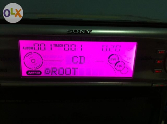 ขายSony CDX-MP200X รุ่นใหญ่ 24bit Mp3 CD จอไลด์ไฟฟ้า