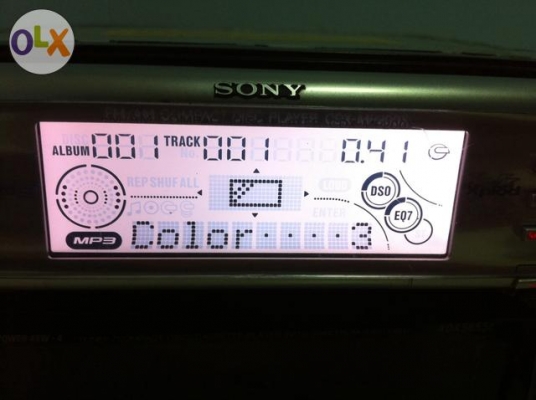 ขายSony CDX-MP200X รุ่นใหญ่ 24bit Mp3 CD จอไลด์ไฟฟ้า