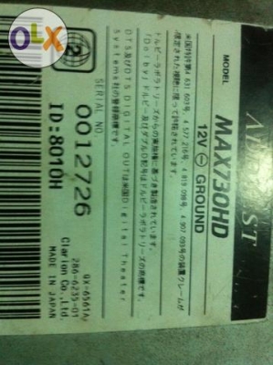 ขายADDZest MAX730HD NISSAN จอทัชกรีน7นิ้ว