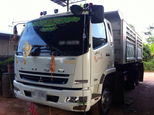 ขายดาว์นรถสิบล้อดัมพ์ MITSUBISHI EURO 3 ปี 56 เครื่อง 240 แรง ไมล์ 2x,xxx