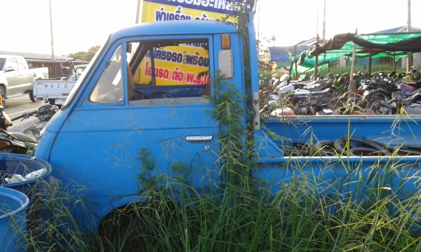 ขาย/ แลกกับกระบะใช้งานปกติ  Mitsubishi Colt Pick Up แนวสไตล์ Rat look (หายากขนาดเท่ากับกระบะโฟล์ค)
