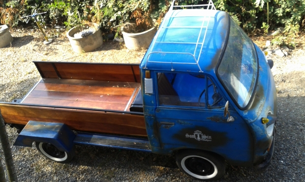 ขาย/ แลกกับกระบะใช้งานปกติ  Mitsubishi Colt Pick Up แนวสไตล์ Rat look (หายากขนาดเท่ากับกระบะโฟล์ค)