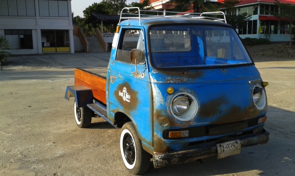 ขาย/ แลกกับกระบะใช้งานปกติ  Mitsubishi Colt Pick Up แนวสไตล์ Rat look (หายากขนาดเท่ากับกระบะโฟล์ค)