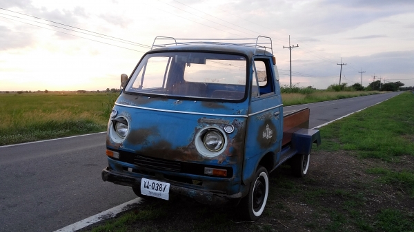 ขาย/ แลกกับกระบะใช้งานปกติ  Mitsubishi Colt Pick Up แนวสไตล์ Rat look (หายากขนาดเท่ากับกระบะโฟล์ค)
