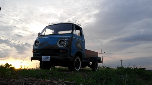 ขาย/ แลกกับกระบะใช้งานปกติ  Mitsubishi Colt Pick Up แนวสไตล์ Rat look (หายากขนาดเท่ากับกระบะโฟล์ค)