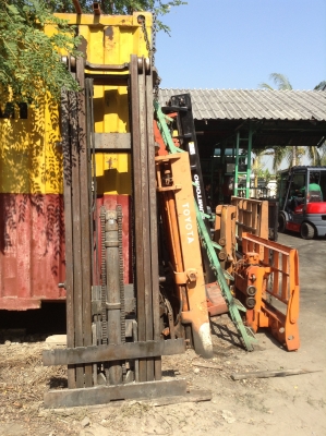 +++ขายเสาโฟล์คลิฟท์    2.5  ตัน   สูง  6  เมตร    ราคา  68,000.- บาทครับ