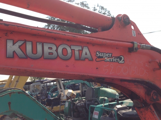 รถขุด Kubota KX91-3S2 มือสอง มี LINE หัวกระแทก รถขุด Kubota KX91-3S2 มือสอง มี LINE หัวกระแทก