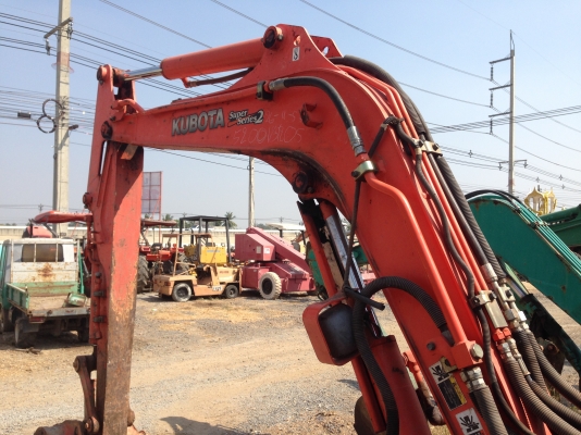 รถขุด Kubota KX91-3S2 มือสอง มี LINE หัวกระแทก รถขุด Kubota KX91-3S2 มือสอง มี LINE หัวกระแทก