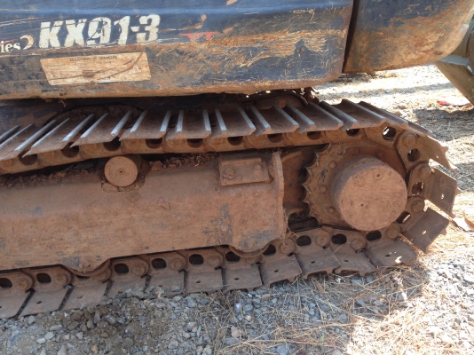 รถขุด Kubota KX91-3S2 มือสอง มี LINE หัวกระแทก รถขุด Kubota KX91-3S2 มือสอง มี LINE หัวกระแทก