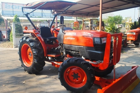 ขายรถไถ Kubota L 4508 DI (4WD) พร้อมดันหน้า+ผานพรวน