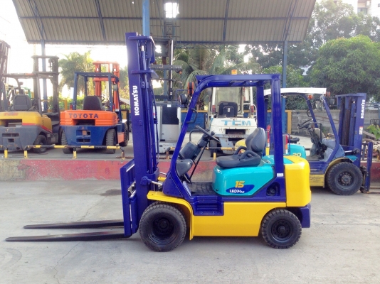 -:-*&bull;*ข า ย ร ถ ย ก เ ก่ า น อ ก*&bull;*-:-KOMATSU FG15-17 เสาสูง4เมตร แผงงาสไลด์ สนใจติดต่อ083-062-0223(ปอนด์)