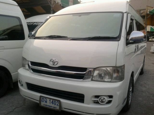 TOYOTA D4D COMMUTER 2.5   ปี2009 ราคา 699,000 บาท วีไอพี เพดานหลังคา. โทรสอบถาม 0922726669. คุณตันหยงค่ะ