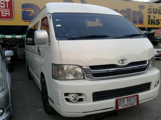 TOYOTA D4D COMMUTER 2.5   ปี2009 ราคา 699,000 บาท วีไอพี เพดานหลังคา. โทรสอบถาม 0922726669. คุณตันหยงค่ะ