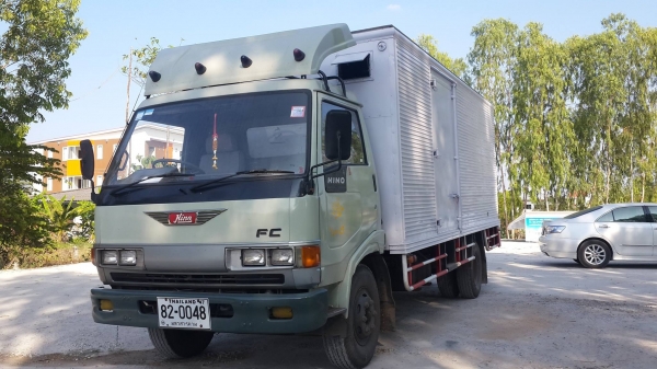 ***ขายแล้วครับขอบคุณ Truck2hand ขาย HINO FC120ซุปเปอร์เสี่ย 6ล้อตู้แห้ง 4บาน HINO FC2WHKA WO4D-120HP ซุปเปอร์เสี่ยแท้ ปี39 เครื่องเดิม เกียร์เดิม 120แรง 4สูบ แน่นๆ แรงดี ไม่เยิ้ม เกียร์สั้นแท้ เข้าง่าย ไม่มีหลุด ช่วงล่างเดิม คัสซีสวย ใหญ่ ไม่ปะไม่ดาม พร้อ