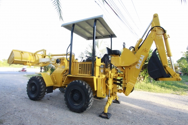 ขายรถตักหน้าขุดหลัง SAKAI L-4  รถนำเข้า ไม่เคยใช้งานในไทย ติดต่อ 086-775-7900, 086-324-1992
