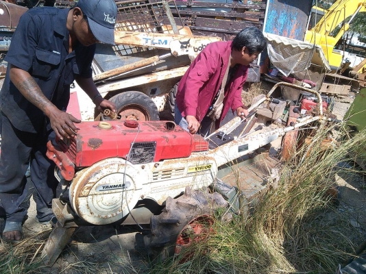 รถไถเดินตาม มือสงอญี่ปุ่น YANMAR: YH800 เครื่องดีเซล 8 แรง พร้อมใช้ครับ