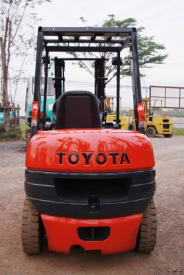 ขายรถโฟล์คลิฟท์  TOYOTA 6FD25 เสาสูง 3 เมตร ขนาด2.5ตัน ติดต่อ 086-775-7900 086-324-1992