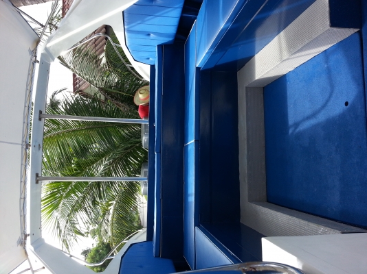 ขายด่วนจ้า ...เรือสปีด 32 ฟุต เครื่อง yamaha 2 จังหวะ 200 * 2 ตัว