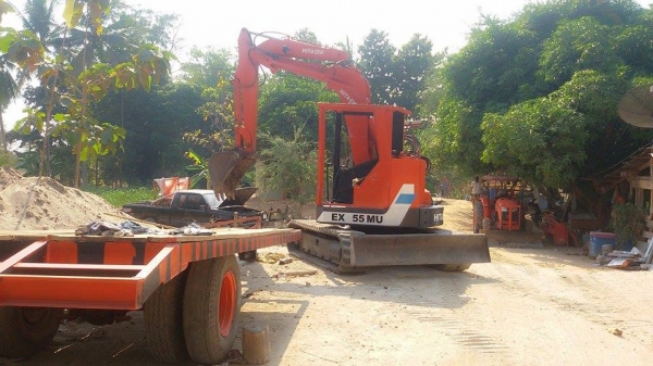 ขายแบ็คโฮ ฮิตาชิ ex 55 ราคา199,000บาท