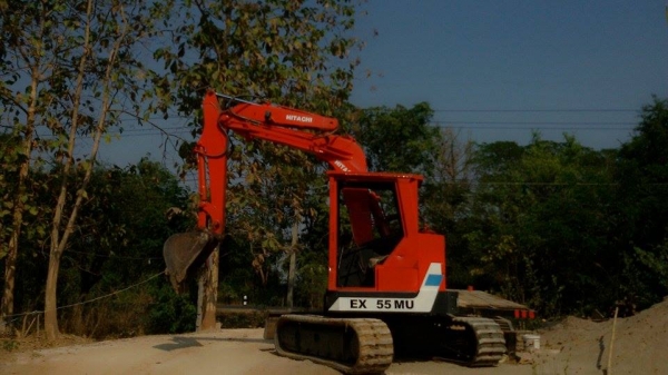 ขายแบ็คโฮ ฮิตาชิ ex 55 ราคา199,000บาท