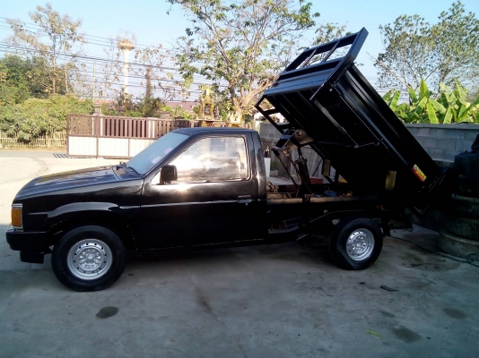 รถกระบะ ปิคอัฟดั้มพ์ นิสสัน Big M กระบะเปิดได้ 3ด้าน ดั้มพ์ใหม่ ระบบไฟฟ้า