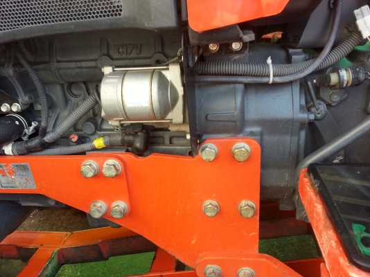 คูโบต้า L3608 4 WD 2 เพลาใบมีดตราช้าง..ผาน 6 ช้างสภาพดี..เดิมๆทั้งคัน