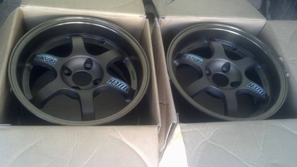 แม็กใหม่ TE37 งานเทียบแท้ ขอบ 15 กว้าง 8 ราคา 8900 แม็กใหม่ TE37 งานเทียบแท้ ขอบ 15 กว้าง 8 ราคา 8900