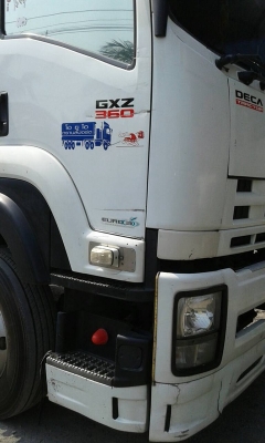 รถอีซูซุ 10 ล้อหัวลาก GXZ  360 แรงม้า. ปี 55  ( รถวิ่ง 2xx,xxx กม. )    สนใจติดต่อ  081 - 6079515