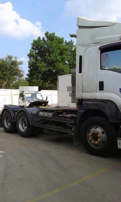 รถอีซูซุ 10 ล้อหัวลาก GXZ  360 แรงม้า. ปี 55  ( รถวิ่ง 2xx,xxx กม. )    สนใจติดต่อ  081 - 6079515